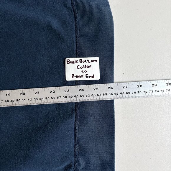 Reigning Champ Cotton Crewneck Pullover Sweatshirt - Men's Size M - Blue - Picture 8 of 9